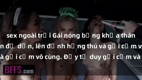 sex ngoài trời Gái nóng bỏng khỏa thân khiến mọi ánh nhìn đổ dồn, lên đỉnh hứng thú và gợi cảm vô cùng. Đầy tư duy gợi cảm và quyến rũ.